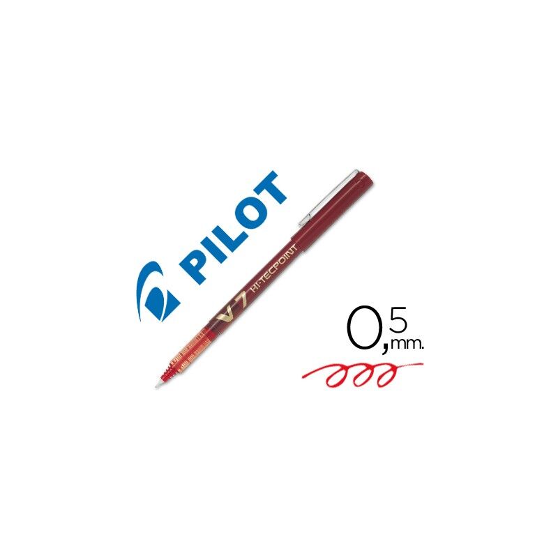 

Rotulador punta aguja v-7 rojo 0.7 mm (pack de 12 uds.) - Pilot