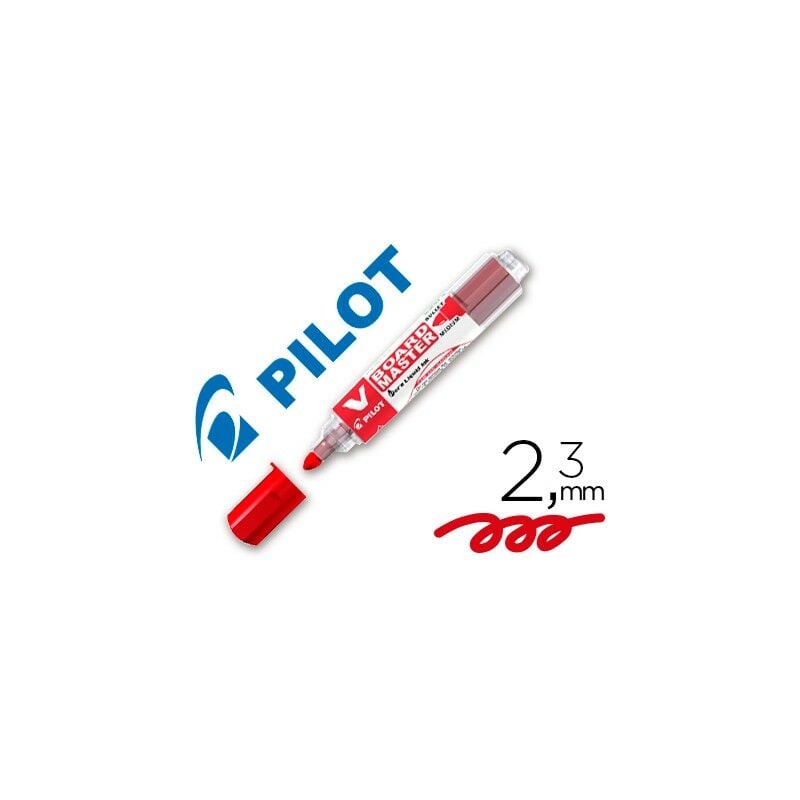 

rotulador pizarra blanca v board master recargable rojo -10u- - Pilot