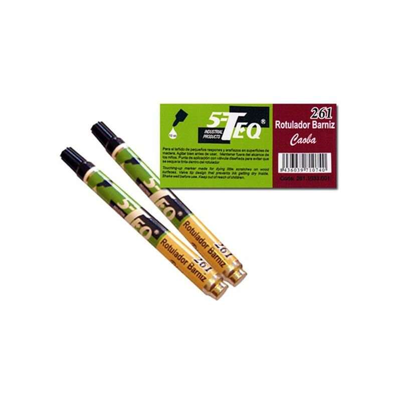 Rotulador retoque barniz 5-teq 261 Sapelly 10cc