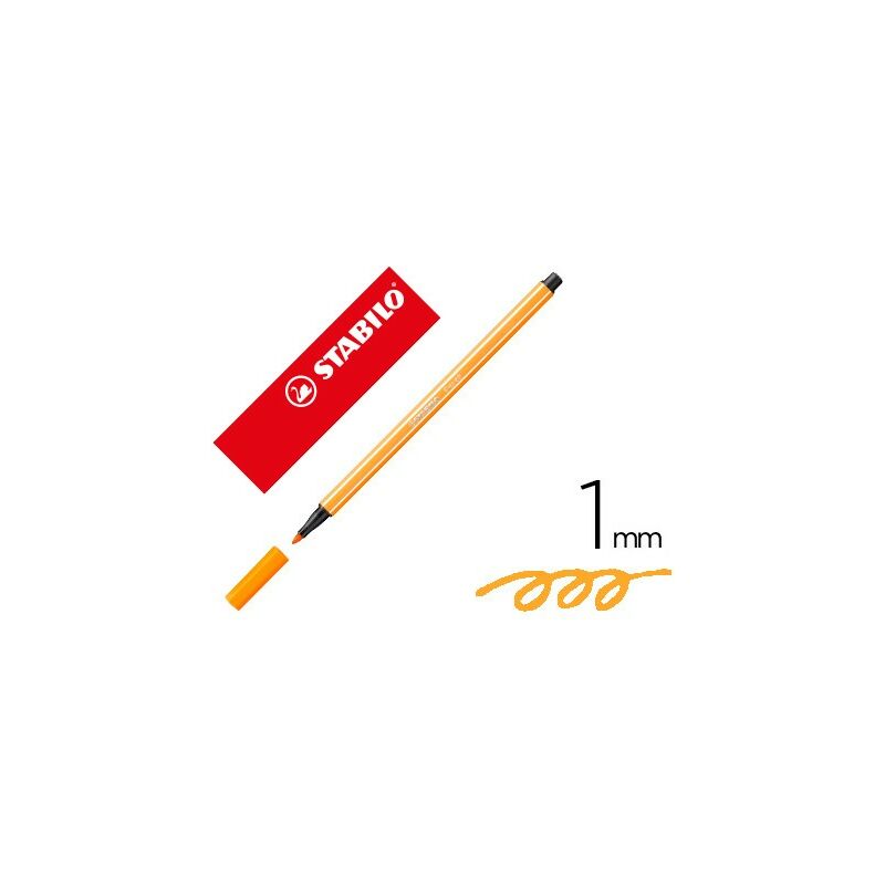 

Genérica - Stabilo pen 68 rotulador bermelln palido -10u-