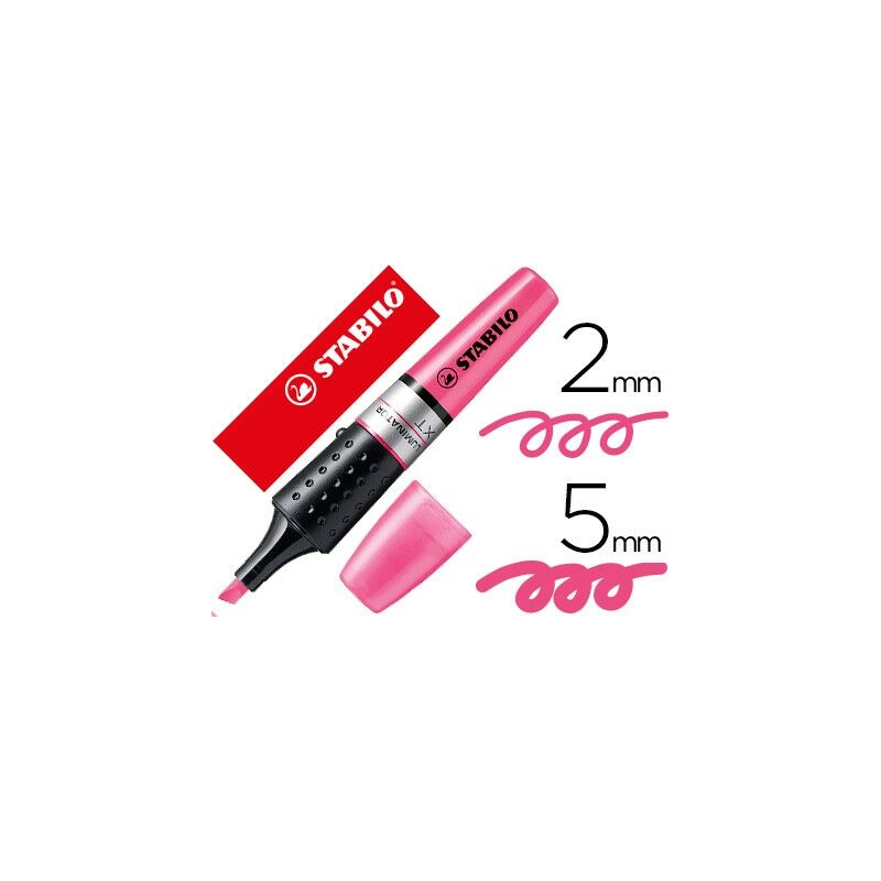 

Stabilo - Rotulador boss luminator rosa tinta liquida (pack de 5 uds.)