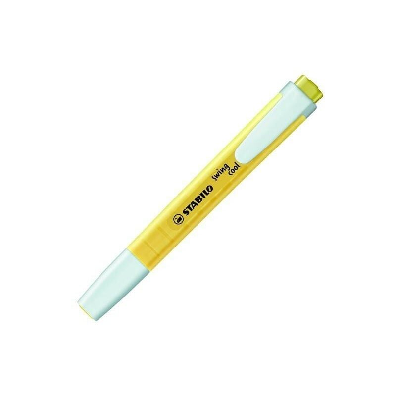 

Stabilo swing cool marcador fluorescente amarillo pastel -10u-