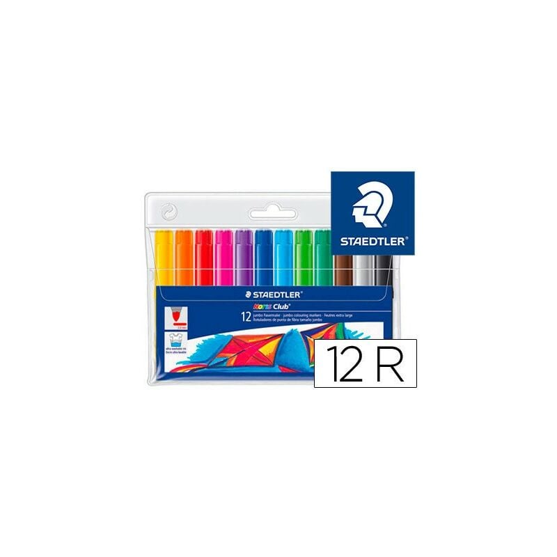 

Genérica - Staedtler rotulador grueso noris club colores estuche de 12