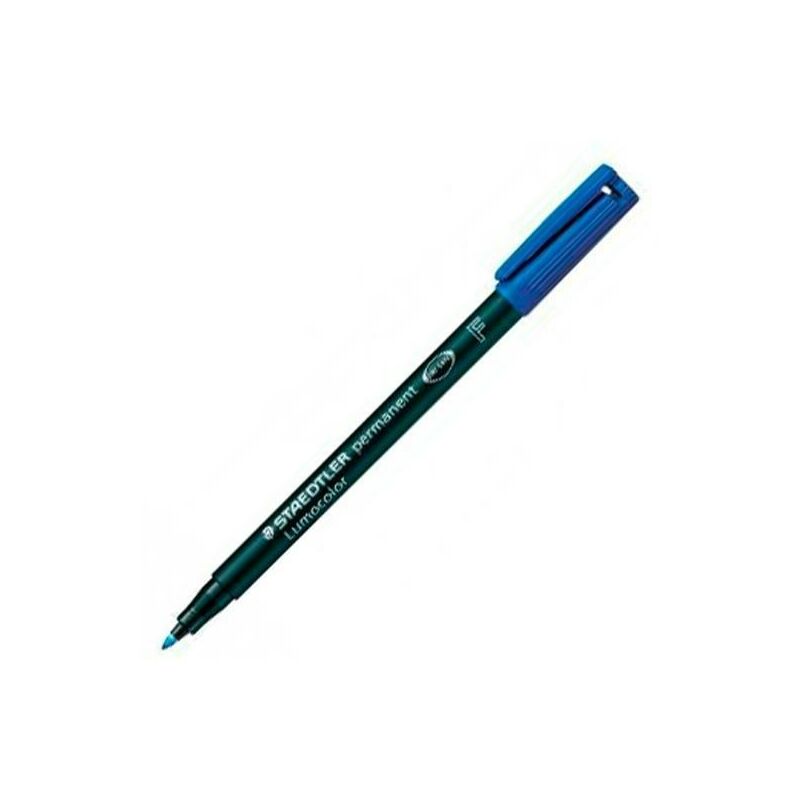 

Staedtler rotulador permanente lumocolor 318-3 f azul -10u-
