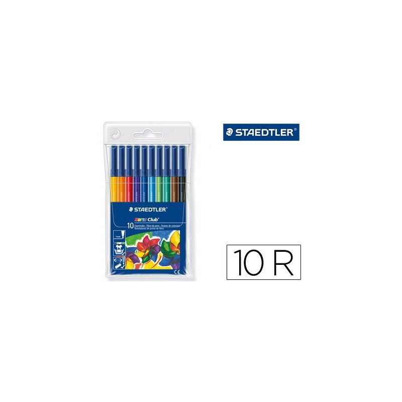 

Genérica - Staedtler rotulador noris club colores estuche de 10