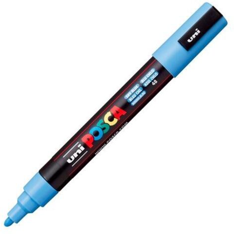 ROTULADOR UNI-BALL POSCA PC5M 1.8-2.5MM AZ CIELO