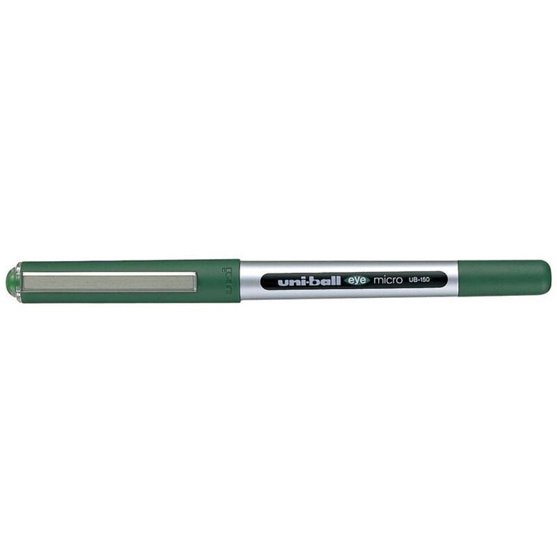 

Liderpapel - Rotulador uni-ball roller ub-150 micro eye verde 0,5 mm -unidad