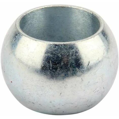 Rotule d'attelage inférieure 37 x 56 x 38mm acier trempé SAE 1020 Boule Remorque Tracteur Camion Barre Poussée
