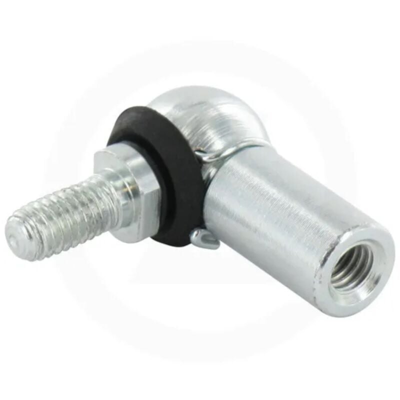 Rotule de direction avec circlip et joint étanche en acier zingué din 71802 pièce de fixation universelle longueur 35mm M10 droite M10 droite Vérin
