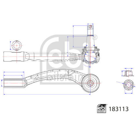 Rotule de direction FEBI BILSTEIN 183113