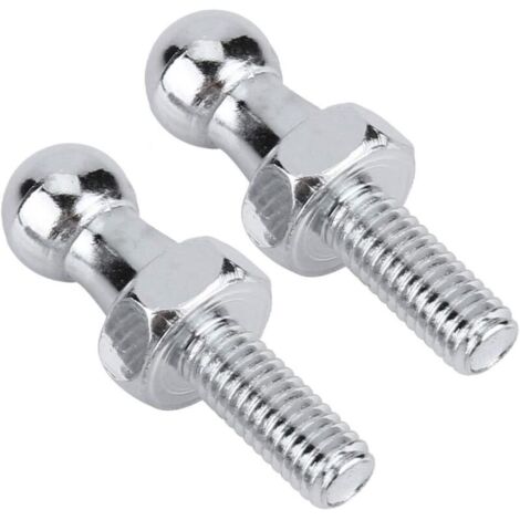 Rotule De Verin Rotule M6 - Boulon M6 2 pièces Boulon à rotule professionnel M6 Repalcement pour vérins à gaz Bouchon à extrémité sphérique