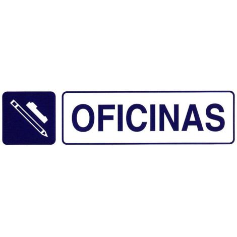 Rotulo Adhesivo 250x63 mm. Oficinas