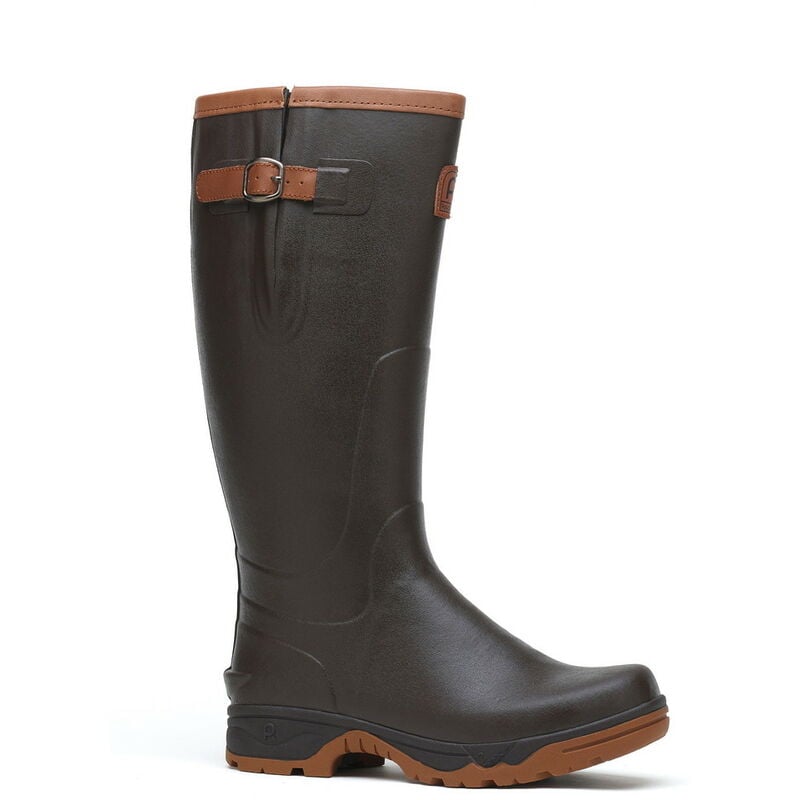Bottes de chasse grand veneur Marron - Taille 41 - Rouchette