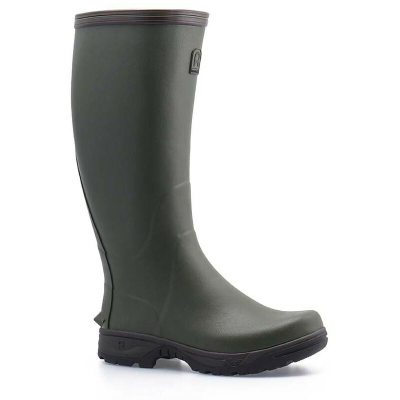 Bottes de chasse veneur Kaki - Taille 42 - Rouchette