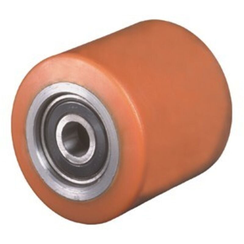 Roue 82mm Poly/ acier lg.k