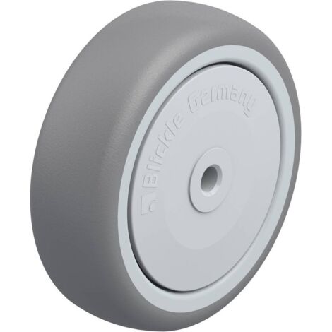 Roue De Guidage Caoutchouc Av Jante En Acier VE 160/20R, Charge Limite 135 Kg Roue D 160mm, Trou