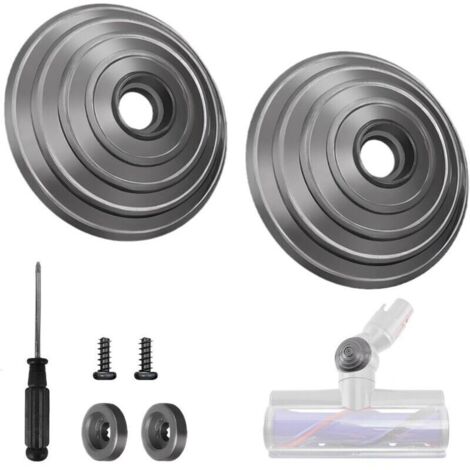 Roue à bille de rechange pour Dyson Accessoires Aspirateur, pour Dyson V8 V10 V11 V15, Accessoire Dyson, Brosse de Sol à roulettes Pièce de Rechange pour Dyson Pièces Détachées
