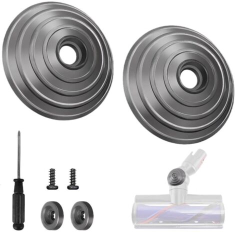 Roue à bille de rechange pour Dyson Accessoires Aspirateur, pour Dyson V8 V10 V11 V15, Accessoire Dyson, Brosse de Sol à roulettes Pièce de Rechange pour Dyson Pièces Détachées