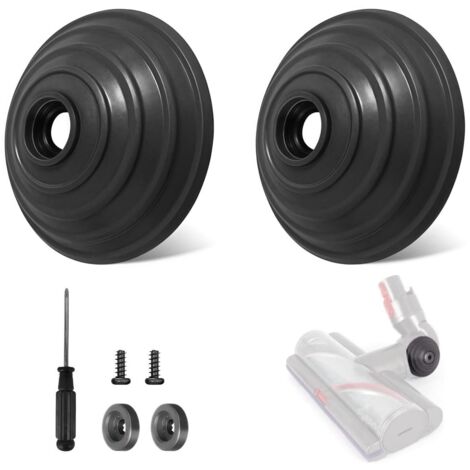 Roue à Bille de Rechange pour Dyson Aspirateur Pièces Détachées, Compatible avec V6 V7 V8 V10 V12 DC58 DC59 DC62 DC72 DC74 SV10 SSV12 SV20 - Accessoire de Brosse de Sol à Roulettes