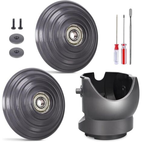 Roue à bille de rechange + raccord de tête d'aspirateur pour Dyson V10 V11 V15 Pièces de rechange 100 W High Torque Accessoires de tête d'aspirateur