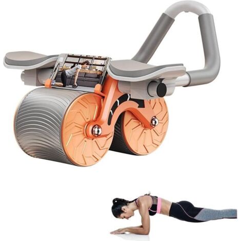 Roue Abdominale - Non spécifié - Modèle à Rebond Automatique - Mousse EVA - Caoutchouc - Mixte