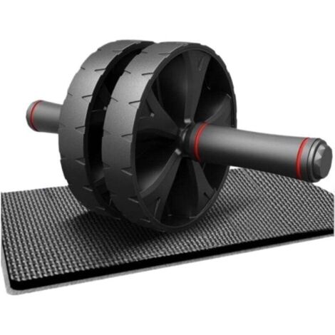 Roue abdominale pour exercices abdominaux, équipement pour entraînement de force abdominale exigeant, roue abdominale auxiliaire pour gymnases à domicile