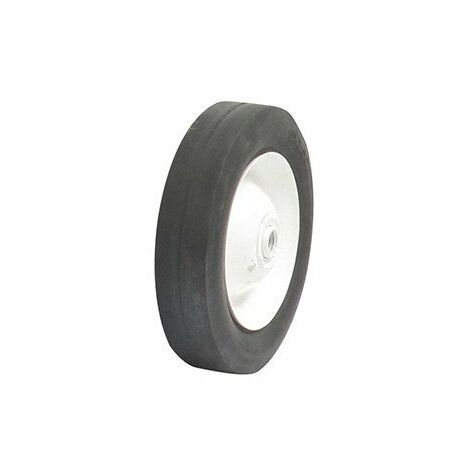 Roue Acier Avec Bagues Auto-lubrifiantes Et Moyeu Déporté Adaptable Pour Lawn Boy - ø: Ext: 152mm, Alésage: 12,7mm, Long Moyeu: