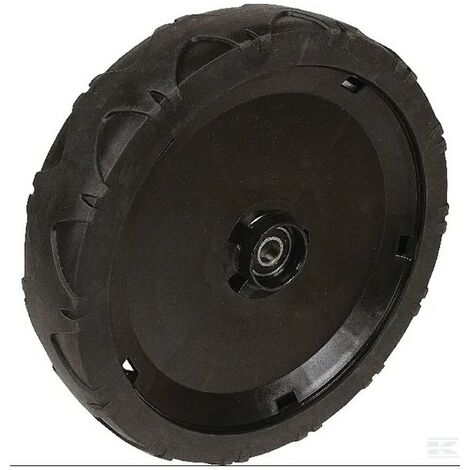 Roue arrière Ø 240mm avec roulement – Compatible GGP / Castelgarden / Stiga – Pièce d'origine pour tondeuse