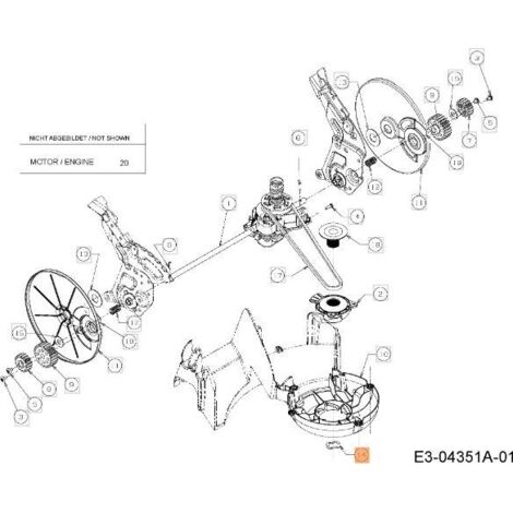 ROUE ARRIÈRE D'ORIGINE EMAK C7360526