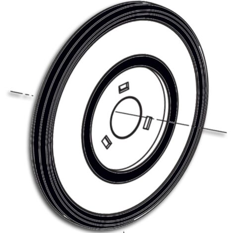 Roue arrière droite ou gauche