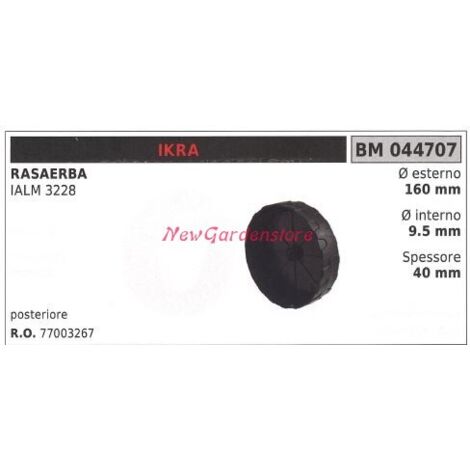 Roue arrière IKRA tondeuse IALM 3228 044707