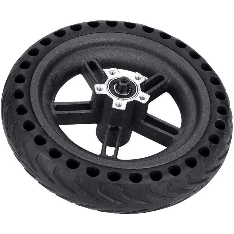 Roue arrière solide en nid d'abeille avec moyeu pour trottinette électrique Xiaomi PRO/PRO2