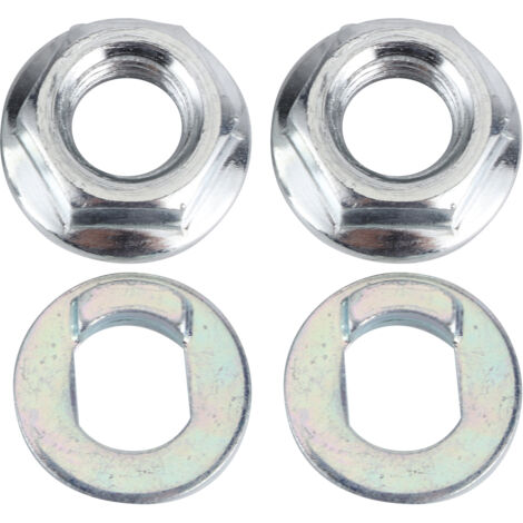 Roue avant de moteur pour trottinette électrique Xiaomi M365 PRO, écrous en acier allié de rechange