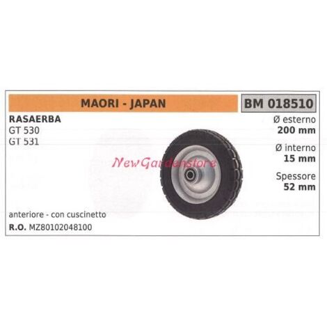 Roue avant MAORI tondeuse GT 530 531 018510