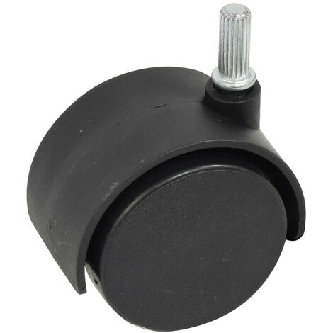 Roue avant pivotante de rechange - pour aspirateur eau et poussière 30L - pour ref OXEO 760021