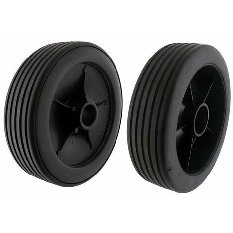 Roue Avant Plastique Pour Tondeuse Ggp / Castelgarden - Stiga Modèles Ng504, Ng504tr, R484, R534tr, R534, R534tr, Rl430, Rl484,