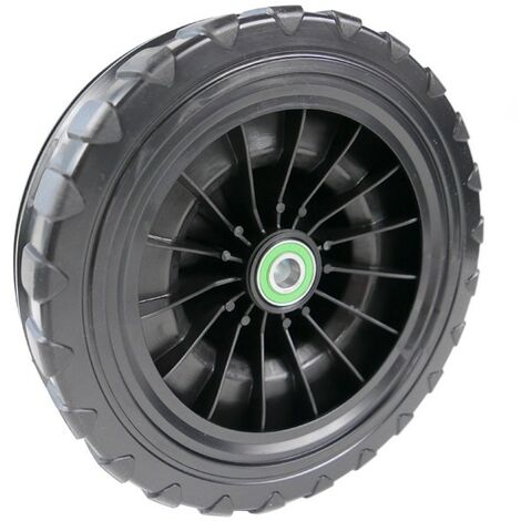 Roue avant tondeuse 200mm – Engrenage et flasque de protection – Compatible tondeuses Viking et Stihl – Performance optimale