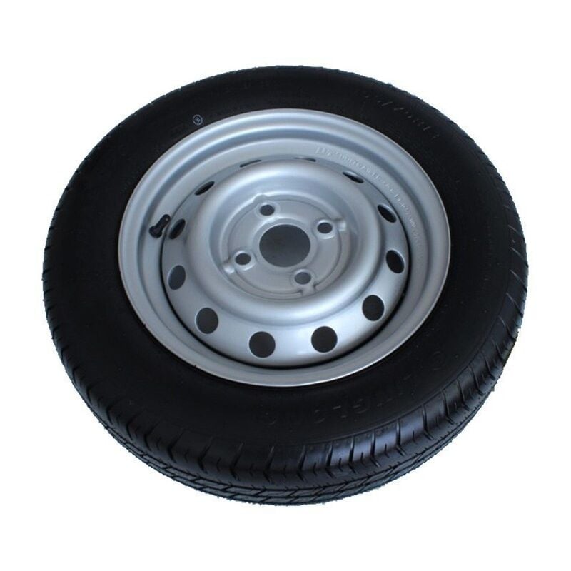 Roue complète 165/80R13 4 trous 100 déport 30