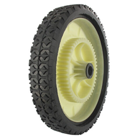 roue complète 51 dents pour balai ramasseur turfmaster xbisw380lt. diamètre ext: 260 mm, alésage: 19 mm