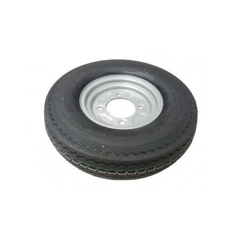 Roue Complète 8" 480x8 - 4 Trous 98 mm – Remorque