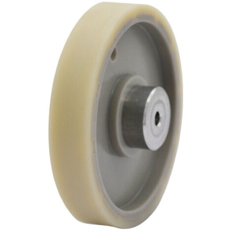 Roue compte-mètre 5 tours/mètre axe Ø4 mm - Synthétique lisse - largeur 12 mm