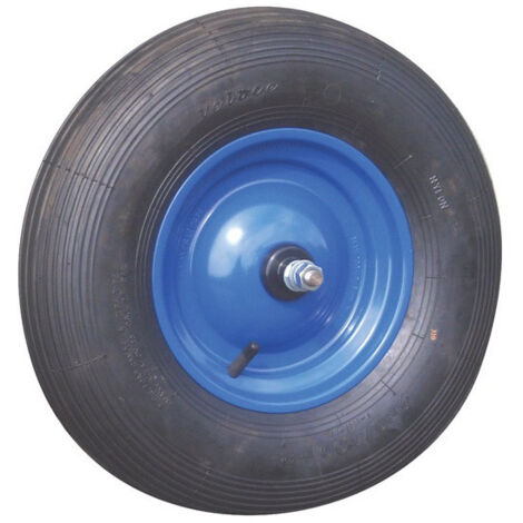 Roue D.400x100 LxlxHmm avec roulement à billes et axe MÜBA
