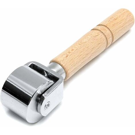 Roue de Bricolage en Cuir Presse Bord Rouleau Cuir roulement Rouleau Outil Cuir Colle plastifier Rouleau lisseur Outil en Cuir