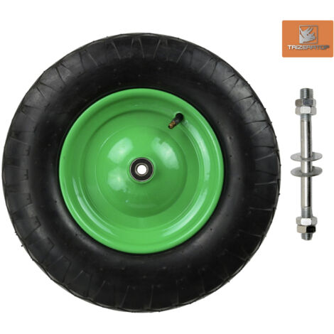 Roue de brouette Geko g71022 pression max 2.1 bar acier