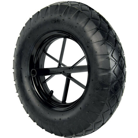 Roue de brouette gonflable 385 x 95 mm