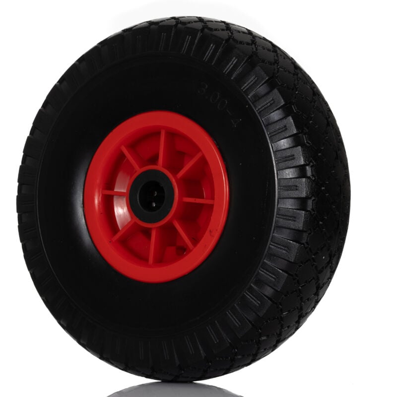 Roue de chariot 260mm x 75mm, alésage 20mm, longueur 74mm, Roulement à rouleaux, Capacité de 75kg ( Prix pour 1 )