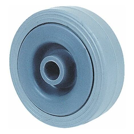 Roue de chariot Pleine Guitel Hervieu Ø 100mm, l. 26mm, Ø alésage 12mm, Alésage lisse, 60kg max ( Prix pour 1 )