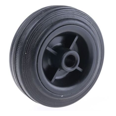 Roue de chariot Pleine Guitel Hervieu Ø 100mm, l. 35mm, Ø alésage 12mm, Alésage lisse, 100kg max ( Prix pour 1 )