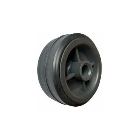 Roue de chariot Pleine Guitel Hervieu Ø 80mm, l. 35mm, Ø alésage 12mm, Alésage lisse, 80kg max ( Prix pour 1 )