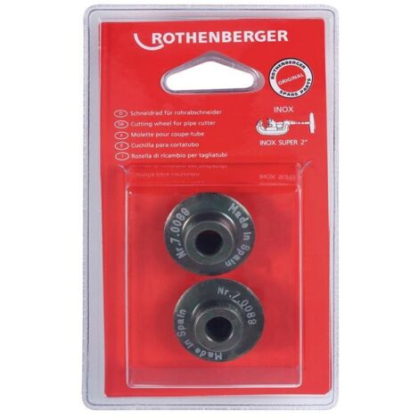 Roue de coupe de rechange, diamètre 31,5 mm, en acier haute résistance trempé STA, 2 pièces par emballage